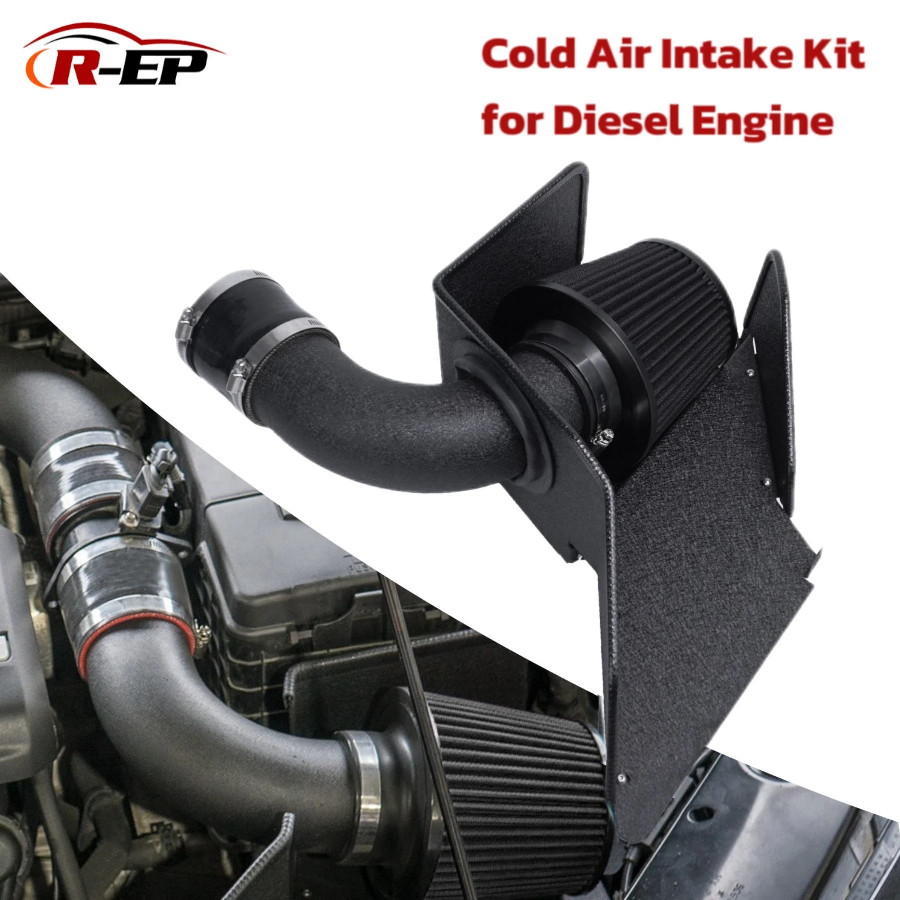 Kit di aspirazione aria auto per VW Golf MK5 MK6 Beetle 5C Jetta MK3 MK4 Passat B6 B7 Scirocco MK3 Sharan Tiguan 1.6 1.9 2.0 Motore diesel