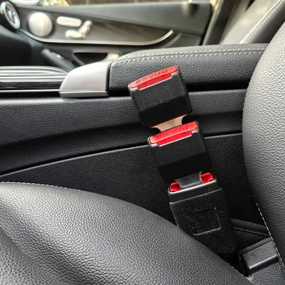 1/2PCS Car Seat Belt Clip Extension Plug Car Safety Seat Lock Buckle Seatbelt Clip Extender Converter Baby Car Seat Accessories