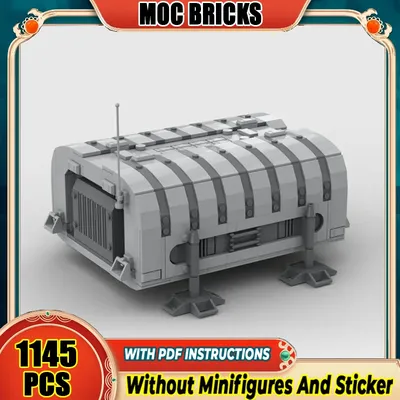 Star Movie Series Moc Bausteine Mobile Barracks Modell Technologie Modulare Blöcke Konstruktion DIY Montage Spielzeug Geschenke Image