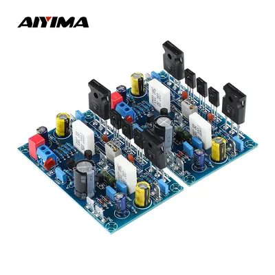 AIYIMA 1 Paar Power Verstärker Bord 100Wx2 Amplificador IRF240 FET Klasse AB Power Verstärker Audio Board Amp für Sound Theater Image