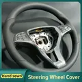 Coprivolante per auto personalizzato cucito a mano per Mercedes Benz W176 W246 W205 C117 C218 X218 W213 X156 X253 W166 X166 EQV W447