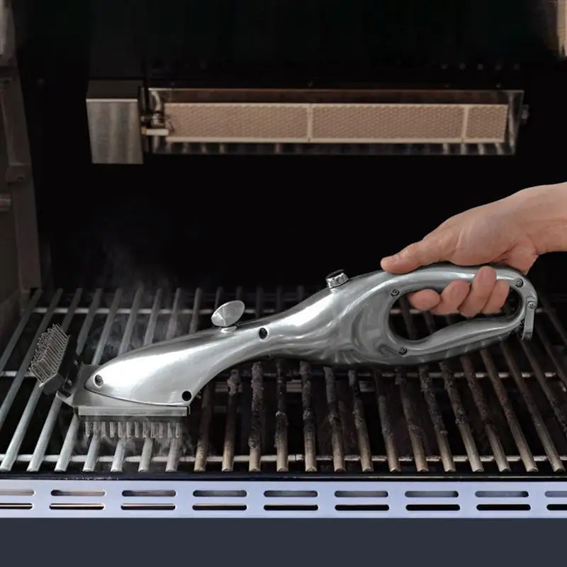 Grill Grill Outdoor Dampf reinigungs bürsten 1pc Grill reiniger geeignet für Holzkohle schaber Gas zubehör Koch küchen werkzeug Image