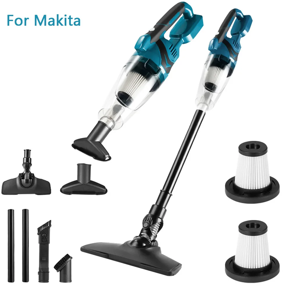 Elektrische Staubsauger 10000PA Cordless Handheld Hause Auto Dual Verwenden für Hause Pet Haar Reinigung Power Tool Für Makita 18V Batterie Image