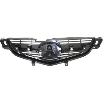 ReplaceXL Grille Assembly Plastic Textured Black Grille, 1-year unlimited-mileage warranty REPA070111