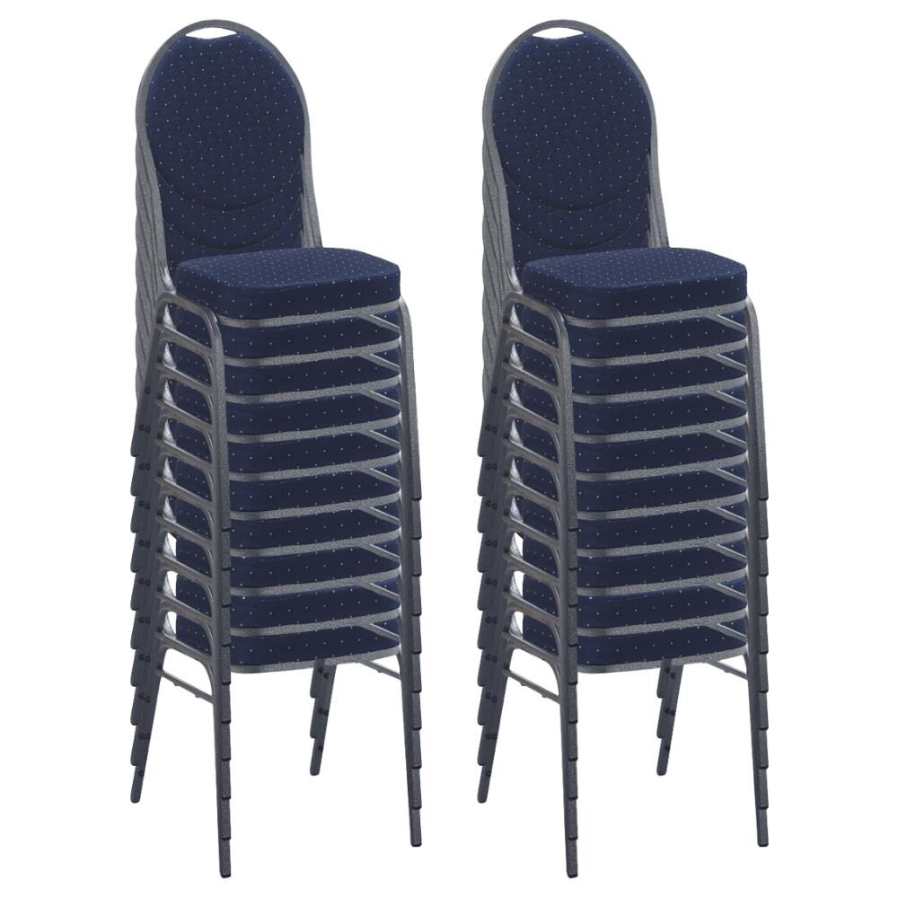 BIG Möbel GmbH Stapelstuhl Bankettstuhl Hermano Marineblau | 20er Set Image