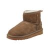 Stiefelette MUSTANG SHOES "Mustang Shoes Stiefelette Leder", Damen, Gr. 40, grau (taupe), Leder, casual, Schuhe