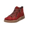Sneaker ARA "Ara Sneaker Veloursleder", Damen, Gr. 39, rot (burgundy), Veloursleder, casual, Schuhe