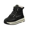 Schnürstiefelette MUSTANG SHOES "Mustang Shoes Stiefelette Lederimitat/Textil", Damen, Gr. 39, schwarz, Lederimitat, Textil, casual, Schuhe