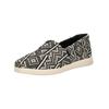 Slipper TOMS "TOMS Slipper Textil", Damen, Gr. 39, schwarz (schwarz, weiß), Textil, casual, Schuhe