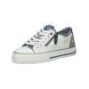 Sneaker MUSTANG SHOES "Mustang Shoes Sneaker Lederimitat/Textil", Damen, Gr. 37, weiß, Lederimitat, Textil, casual, Schuhe
