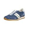 Sneaker PAUL GREEN "Paul Green Sneaker Leder", Damen, Gr. 38,5, blau (blau, beige), Leder, casual, Schuhe