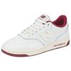 Sneaker NEW BALANCE "BB80", Gr. 45,5, weiß, sea salt, rot, Leder, Textil, mehrfarbig, sportlich, Schuhe, von dem New Balance 550 inspiriert