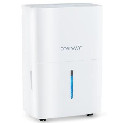 94.5 Pint Home Dehumidifier with Drain Hose 6000 Sq. Ft Coverage and 43dB Quiet Smart Touch Control - 13" x 9" x 19.5"