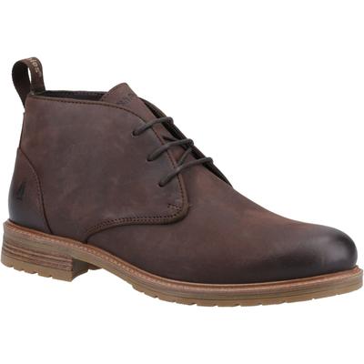 Hush Puppies Ricky Herren Leder Stiefeletten in Braun Image