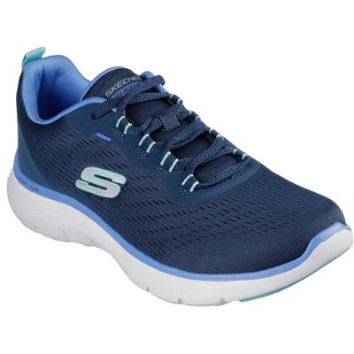 Skechers Flex Appeal 5.0 Damen Textile Marineblau/Blau Sneakers Image