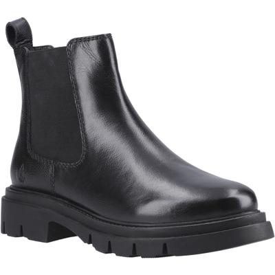 Hush Puppies Raya 2 Leather Chelsea Damen Chelsea Stiefel Aus Schwarzem Leder Image
