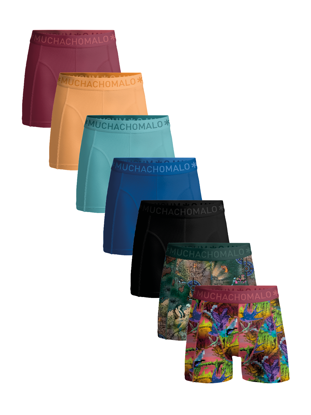 Muchachomalo Herren Boxer Shorts - 7er Pack - Herren Unterwäsche Image