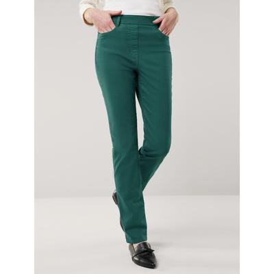 Walbusch Damen Five Pocket Schlupfhose Gruen Image