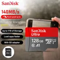 Scheda di memoria SanDisk Ultra microSD Flash TF Scheda di memoria originale C10 A1 256 GB 128 GB 64 GB 32 GB Scheda Micro SD per computer portatili tablet telefono