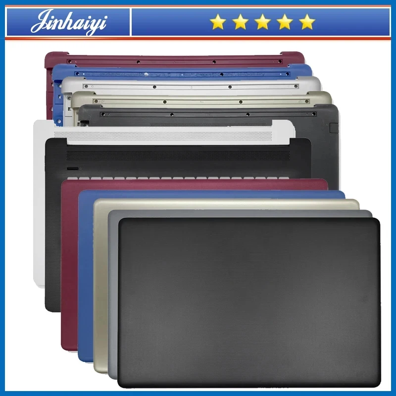 Obere untere Laptopabdeckung für Pavilion 17-BY 17-CA CR 17Q-CS 470 G7 TPN-I133, Bildschirm, obere Abdeckung, Rahmen, Lünette, Handballenauflage, unteres Gehäuse Image