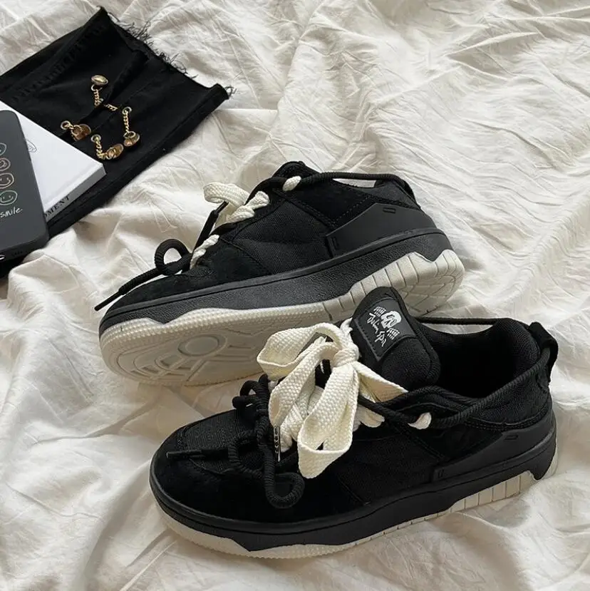 Scarpe da ginnastica Scarpe da donna Scarpe sportive da donna firmate Scarpe vulcanizzate Sneakers Mesh Primavera Autunno Stringate Scarpe da donna da donna Scarpe da donna
