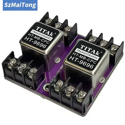 Balanced and Unbalanced Conversion Audio Isolator HT-9696 Permalloy Audio Isolation Transformer 600:600 20Hz-20KHz
