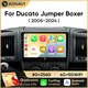 Ainavi Autoradio Per Fiat Ducato 2005-2023 Citroen Jumper Peugeot Boxer Dodge Ram 2500 Wireless Carplay Android Auto Multimediale