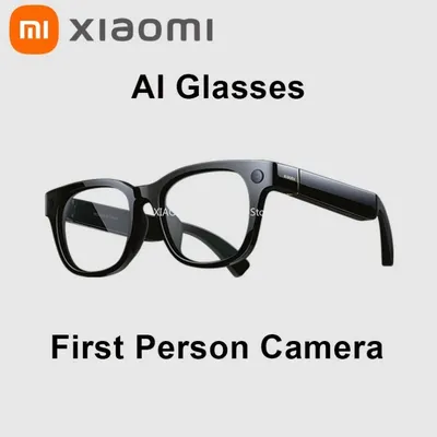 Original Xiaomi AI Smart Glasses Action Camera Photochromic Glasses Bluetooth Connectivity And Voice Control First Person Gift