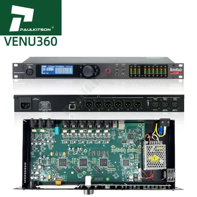 VENU360 3Input 6Output Stage Audio Processor Compatible Original Software Audio DriverRack Professional Speaker Audio equipment