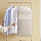 3 Size Down Jacket Compressed Dust Cover Wardrobe Clothes Zippered Dust Bag Household Visible Clear Window Hanging Clothes Bag