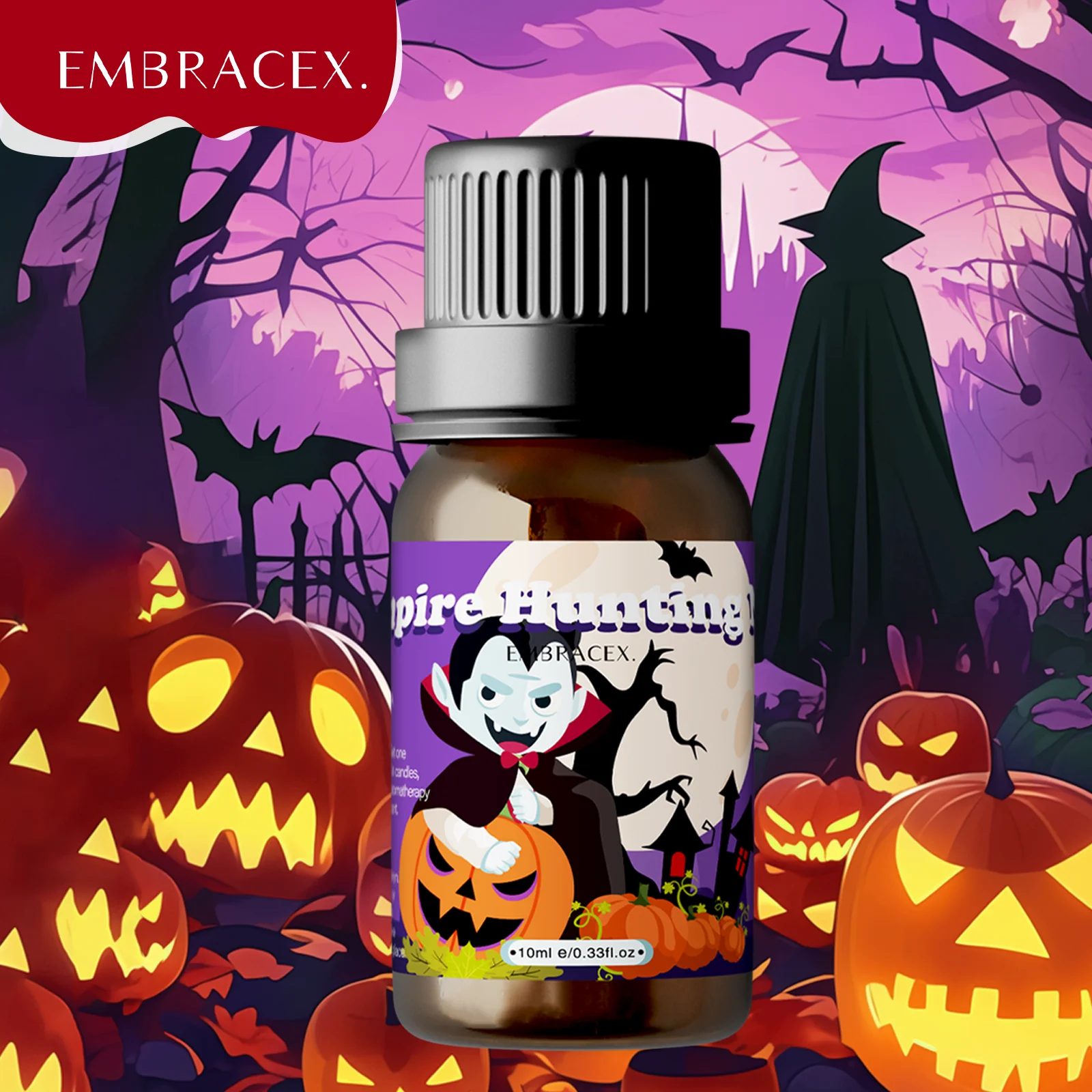 10 ml Vampir Jagd Nacht Ätherisches Öl Halloween Duft Ätherische Öle Halloween Dekorationen Halloween Kerzen Geschenke Image