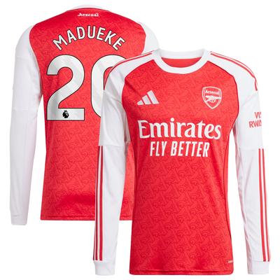 FC Arsenal 2025-26 adidas Heimtrikot - Langarm mit Aufdruck Madueke 20 Image