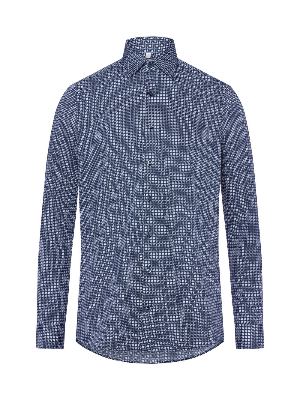 OLYMP Level Five Businesshemd Herren Slim Fit Baumwolle marine, 43 Image