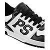 Sneaker PLEIN SPORT "Sneaker", Gr. 39, Normalschaft, schwarz-weiß (0102, weiß, schwarz), Schuhe