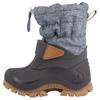 Snowboots LURCHI "Finn", Kinder, Gr. 27, blau (grau, jeansblau), Synthetik, Textil, sportlich, Schuhe, Winterboots mit Schurwolle, Größenschablone zum Download