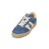 Sneaker MARC O'POLO "mit Teddyfell-Akzenten", Damen, Gr. 40, schwarz cloudless blau, beige, Obermaterial: 55% Leder (Rind), 45% Polyurethan, unifarben, Schuhe