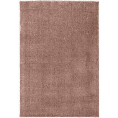 Hochflor-Teppich OCI DIE TEPPICHMARKE "Royal Uni", braun (hellbraun), B:65cm H:30mm L:130cm, Kunstfaser, Teppiche, Besonders weich durch Microfaser, Wohnzimmer Image