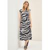 Sommerkleid CECIL, Damen, Gr. S (38), US-Größen, volcanic grau, Stoff, 100% Viskose, unifarben, casual, normal wadenlang, V-Ausschnitt, ohne Ärmel abgesteppt, Kleider, in Unifarbe