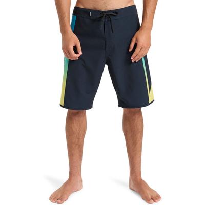 Boardshorts QUIKSILVER "Surfsilk Holmes 20", Herren, Gr. 36(XL), schwarz holmes, 88% Polyester, 12% Elasthan, Hosen Image