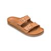 Sandale QUIKSILVER "Embark", Gr. 11(44), gelb (spicy mustard), Obermaterial: Synthetikmaterial / Außensohle: EVA, Schuhe