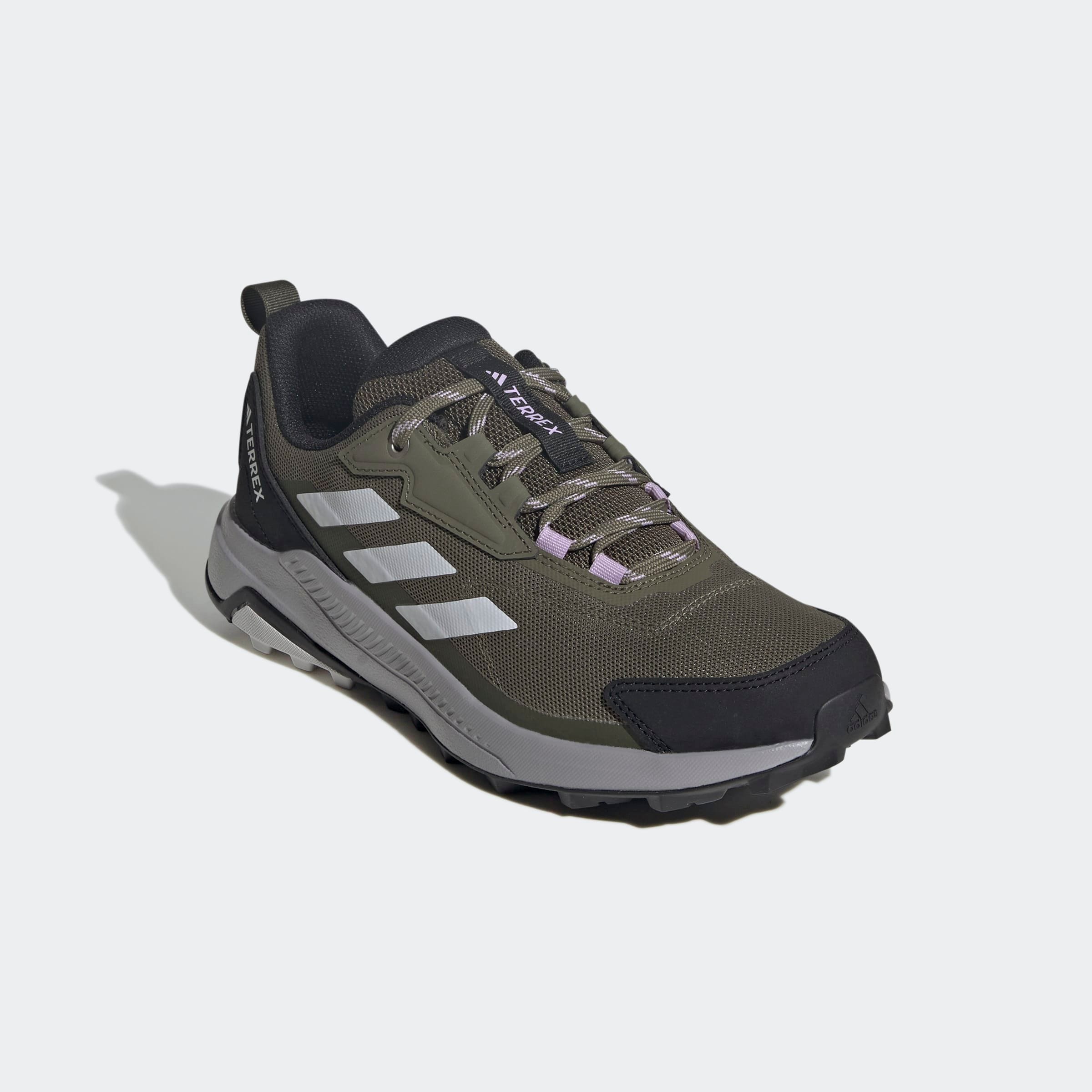 Wanderschuh ADIDAS TERREX "TERREX ANYLANDER", Damen, Gr. 40,5, olive strata, dash grau, night cargo, Textil, Schuhe Wanderschuh