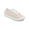 Sneaker ROXY "Bayshore Plus", Gr. 8,5(39), beige, Obermaterial: 98, 95% Baumwolle / 1, 05% Metall, Futter: 100% Textil, Laufsohle: 100% TPR, Schuhe