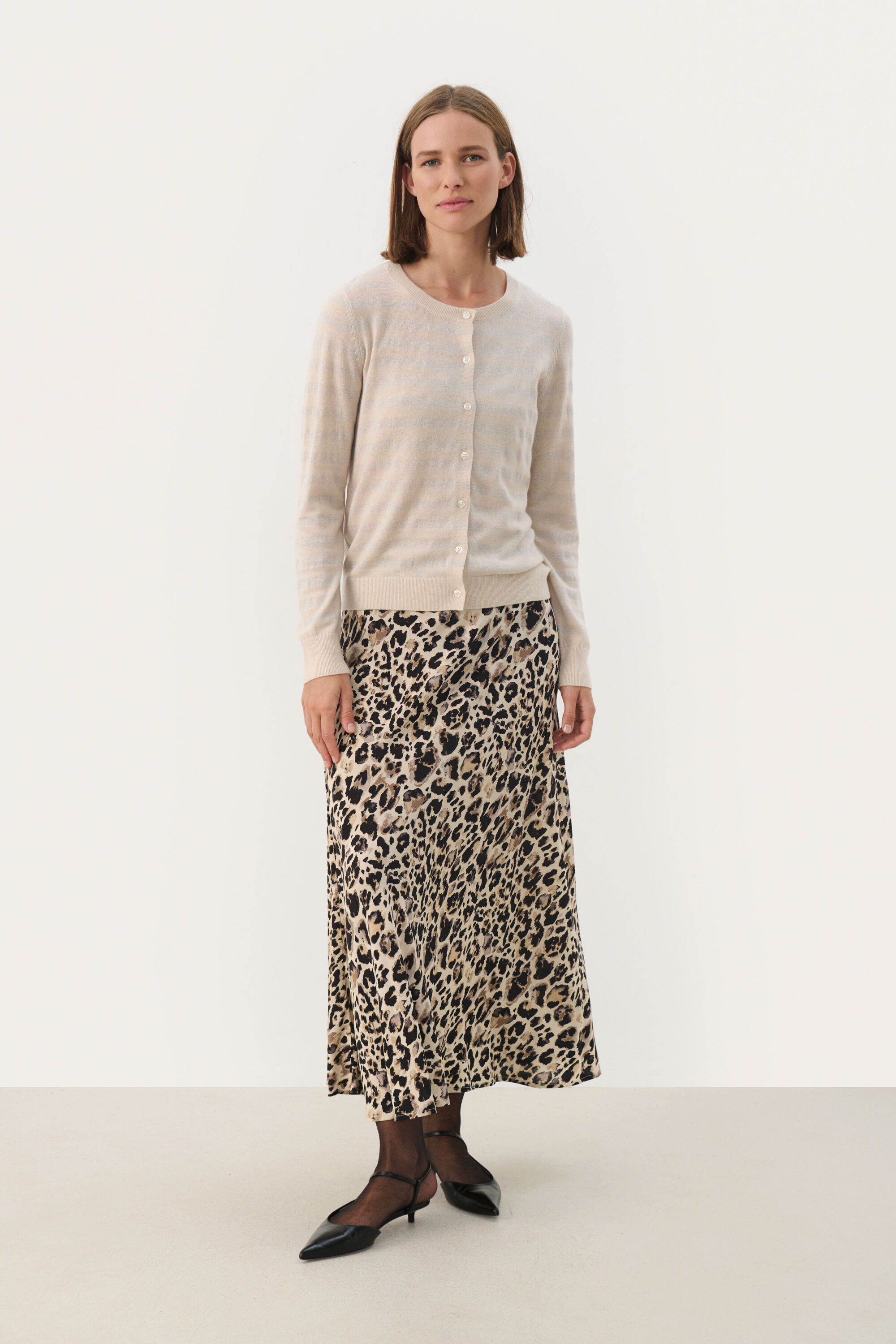 Strickjacke Relaxed fit beige Image