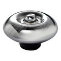 Lampe à poser verre diamètre 20cm gris