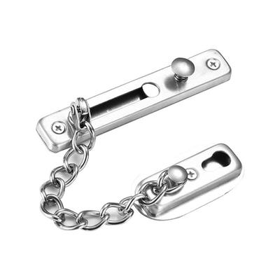 ZVD - Chain Lock Stainless Steel Door Limiter Padlock Anti-Theft Heavy Duty Latch with Swivel Image