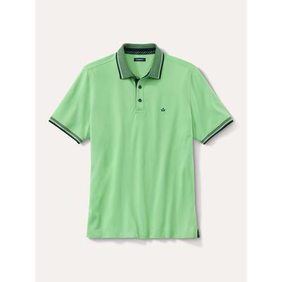 Walbusch Herren Comfort Stretch Polo Shirt Gruen Image