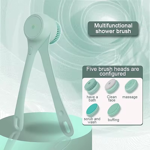 2025 elektrische Körperbürste Rückenschrubber für die Dusche elektrische Körperpeelingbürste Image
