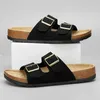 Herren-Ledersandale für Herren, Strandsandalen für Herren, 2024, Designer-Herrenschuhe, bequeme Herren-Slipper, Original-Marken-Schuhe für den Sommer
