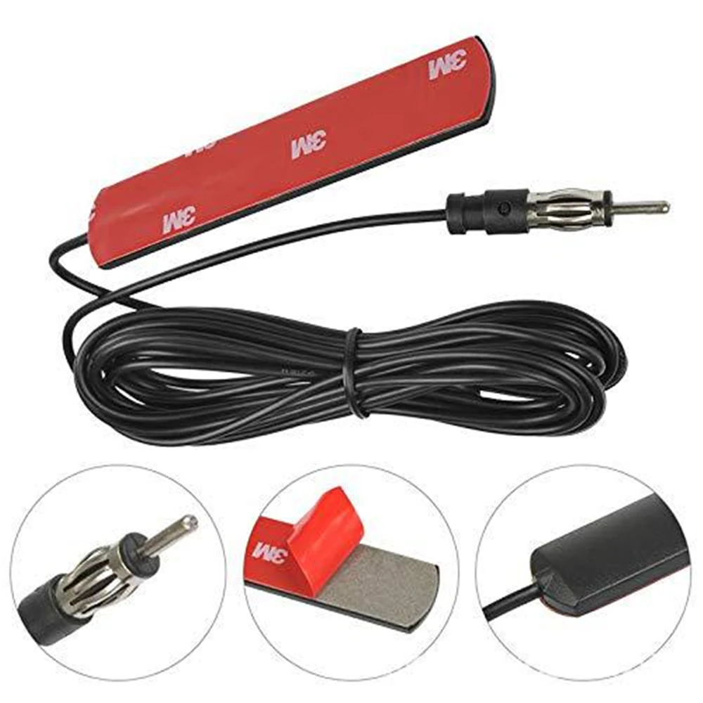 High Quality Car Radio FM Antenna Universal Auto 5M Length Signal Amp Amplifier Marine Car Vehicle Boat RV Signal Enhance Device