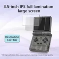 Powkiddy V90s Retro Flip Lettore di giochi portatile da 3,5 pollici Nuova console pieghevole Open-Sour Mini lettore video Pocket Handheld G Z0Z5